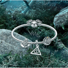 Sterlingové stříbro Harry Potter - Zlatonka náramek 19 cm
