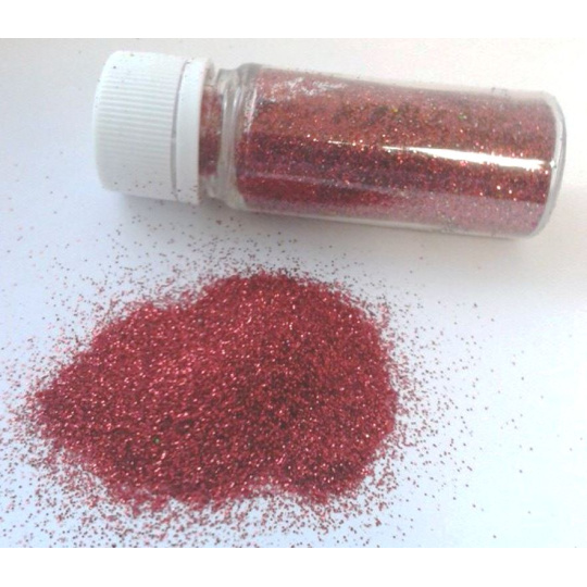 Art e Miss Sypací glitr pro dekorativní použití G9 červený 14 ml