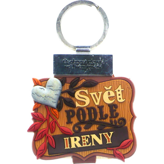 Albi Knížka se jménem na klíče Svět podle Ireny 6 x 9,5 cm