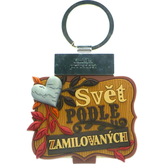 Albi Knížka se jménem na klíče Svět podle zamilovaných 6 x 9,5 cm