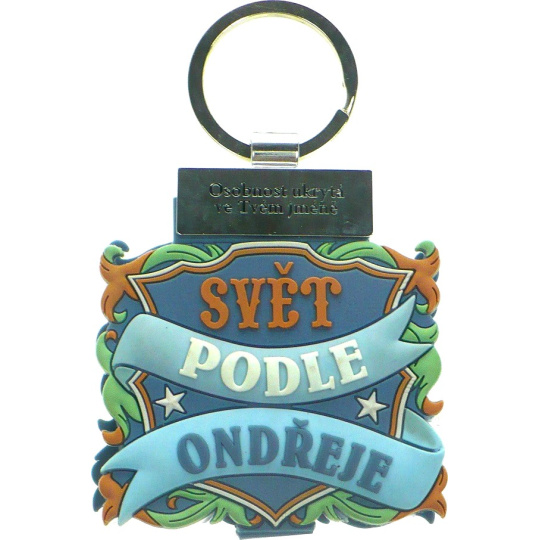 Albi Knížka se jménem na klíče Svět podle Ondřeje 6 x 9,5 cm
