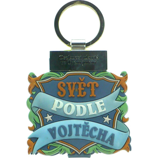 Albi Knížka se jménem na klíče Svět podle Vojtěcha 6 x 9,5 cm