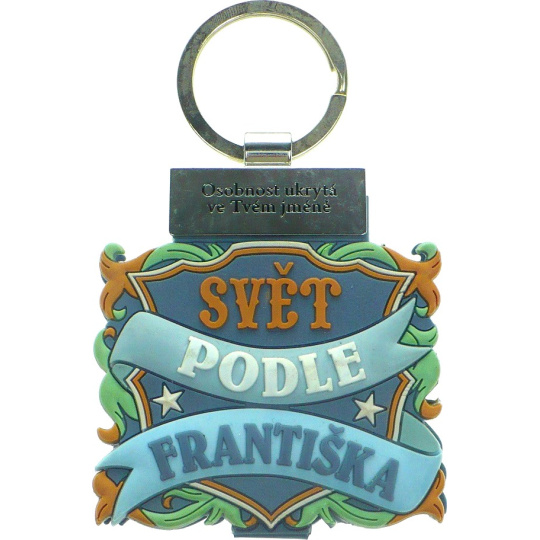 Albi Knížka se jménem na klíče Svět podle Františka 6 x 9,5 cm Albi Knížka se jménem na klíče Svět podle Františka 6 x 9,5 cm