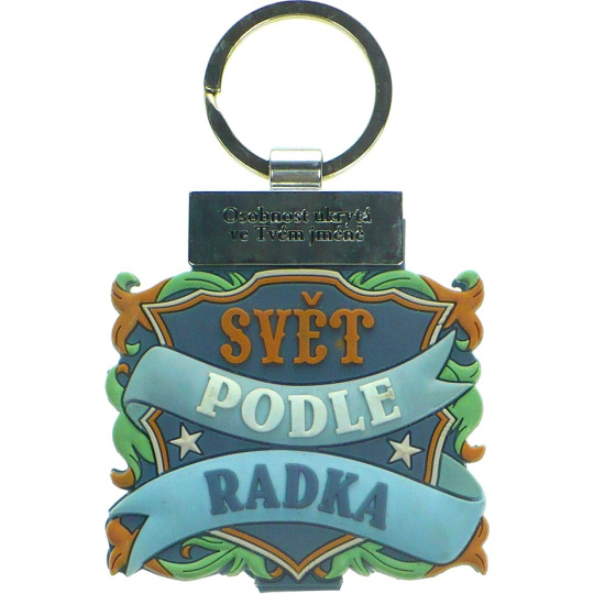 Albi Knížka se jménem na klíče Svět podle Radka 6 x 9,5 cm