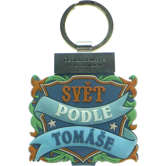 Albi Knížka se jménem na klíče Svět podle Tomáše 6 x 9,5 cm