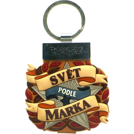 Albi Knížka se jménem na klíče Svět podle Marka 6 x 9,5 cm