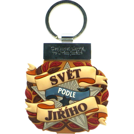 Albi Knížka se jménem na klíče Svět podle Jiřího 6 x 9,5 cm