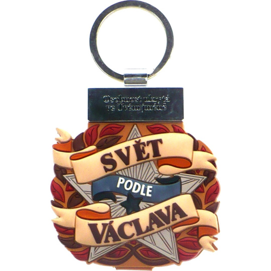 Albi Knížka se jménem na klíče Svět podle Václava 6 x 9,5 cm