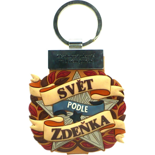 Albi Knížka se jménem na klíče Svět podle Zdeňka 6 x 9,5 cm