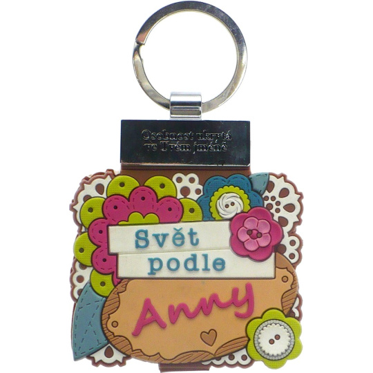 Albi Knížka se jménem na klíče Svět podle Anny 6 x 9,5 cm