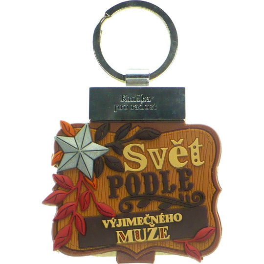 Albi Knížka se jménem na klíče Svět podle výjimečného muže 6 x 9,5 cm