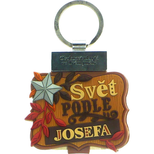 Albi Knížka se jménem na klíče Svět podle Josefa 6 x 9,5 cm