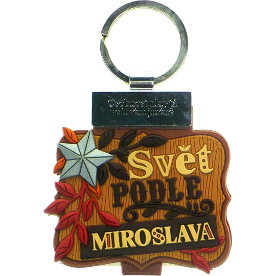 Albi Knížka se jménem na klíče Svět podle Miroslava 6 x 9,5 cm