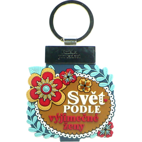 Albi Knížka se jménem na klíče Svět podle výjimečné ženy 6 x 9,5 cm