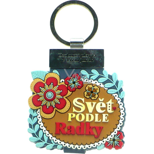 Albi Knížka se jménem na klíče Svět podle Radky 6 x 9,5 cm Albi Knížka se jménem na klíče Svět podle Radky 6 x 9,5 cm