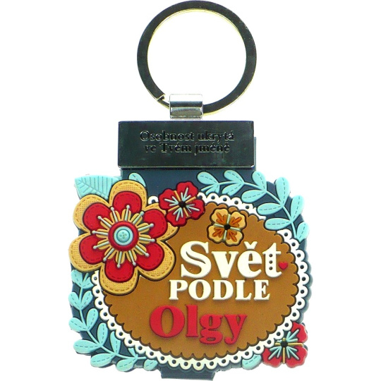 Albi Knížka se jménem na klíče Svět podle Olgy 6 x 9,5 cm