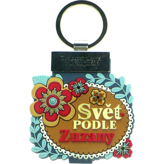 Albi Knížka se jménem na klíče Svět podle Zuzany 6 x 9,5 cm