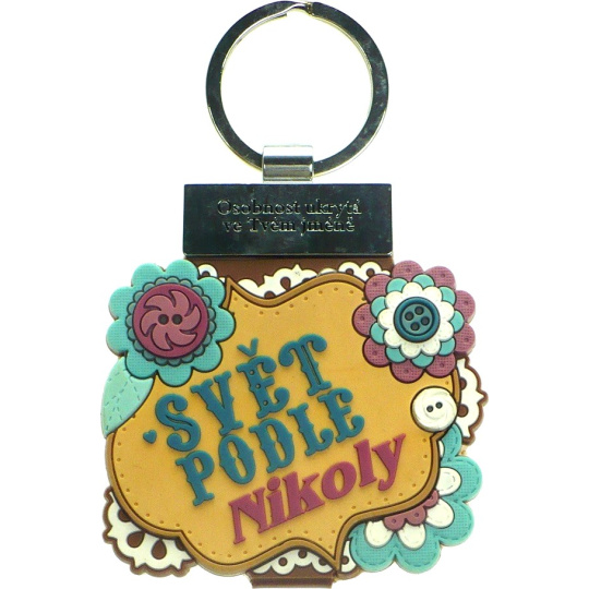 Albi Knížka se jménem na klíče Svět podle Nikoly 6 x 9,5 cm