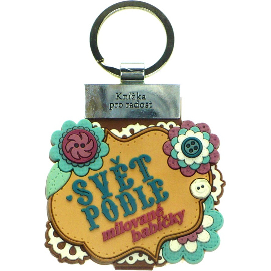 Albi Knížka se jménem na klíče Svět podle milované babičky 6 x 9,5 cm