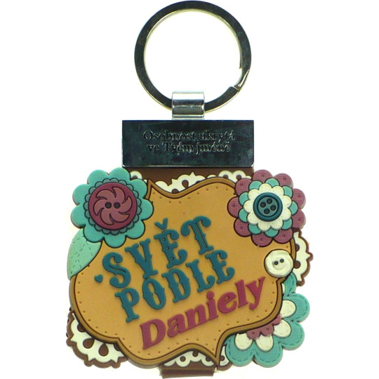 Albi Knížka se jménem na klíče Svět podle Daniely 6 x 9,5 cm