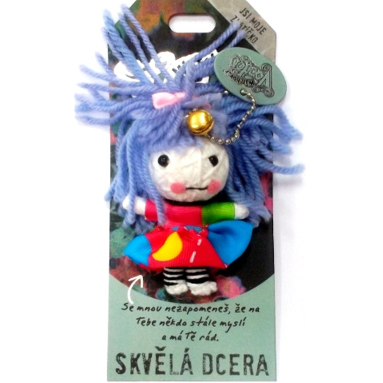 Albi Voodoo přívěsek Skvělá dcera 8 x 4 cm