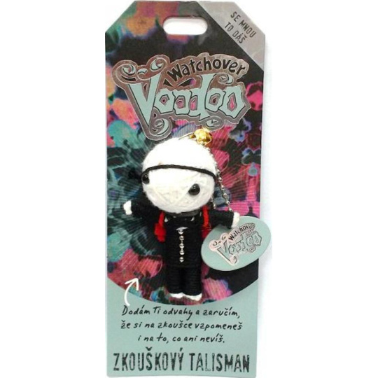 Albi Voodoo přívěsek Zkouškový talisman 8 x 4 cm