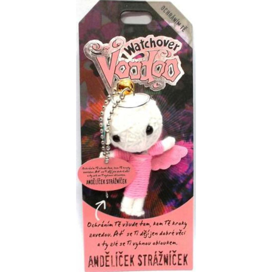 Albi Voodoo přívěsek Andělíček strážníček 8 x 4 cm