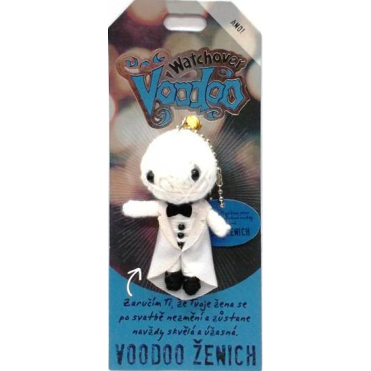 Albi Voodoo přívěsek Voodoo ženich 8 x 4 cm