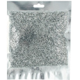 Konfety proužky stříbrné v sáčku stříbrné 30 g