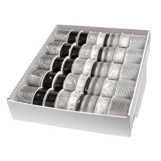 Ditipo Stuha látková černá mat 3 m x 2,5 cm