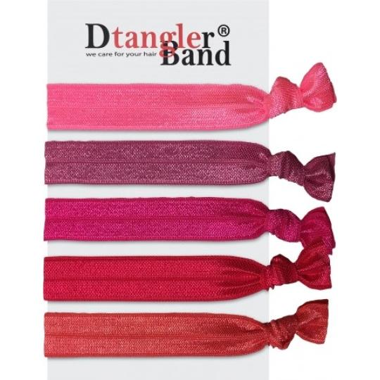 Dtangler Band Set Buble Gum gumičky do vlasů 5 kusů