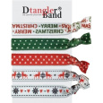 Dtangler Band Set Buble Merry Christmas gumičky do vlasů 5 kusů