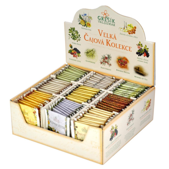 Grešík Velká čajová kolekce 9 x 10 kusů