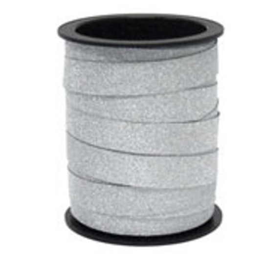 Ditipo Stuha dekorační tiffany cívka stříbrná 10 m x 10 mm