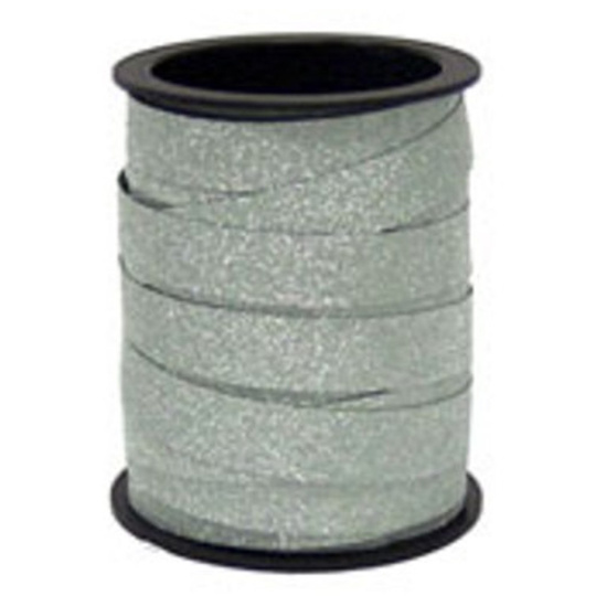 Ditipo Stuha dekorační tiffany cívka zeleno-stříbrná 10 m x 10 mm