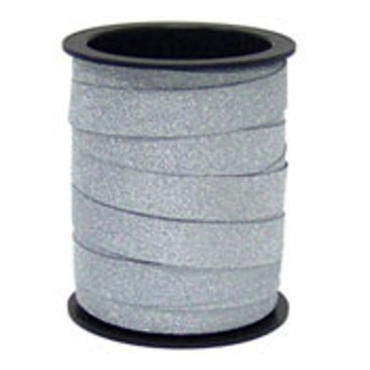 Ditipo Stuha dekorační tiffany cívka modro-stříbrná 10 m x 10 mm