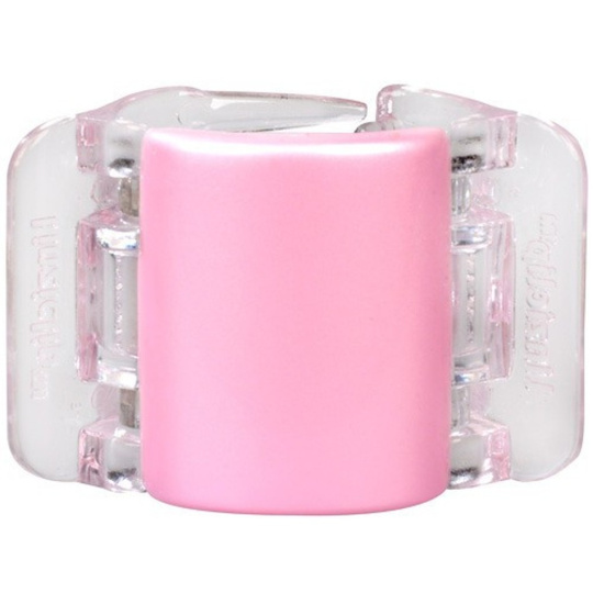 Linziclip Midi Vlasový skřipec perleťově liliový 3,5 cm vhodný pro středně husté a husté vlasy 1 kus