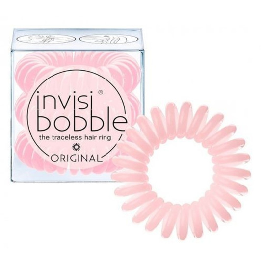 Invisibobble Original Blush Hour Gumička do vlasů světle růžová spirálová 3 kusy