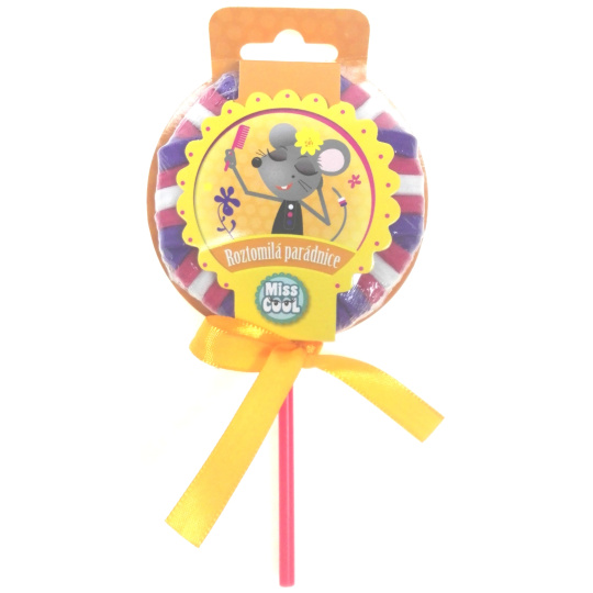 Nekupto Miss Cool Gumičky do vlasů Myška Roztomilá parádnice 20 kusů