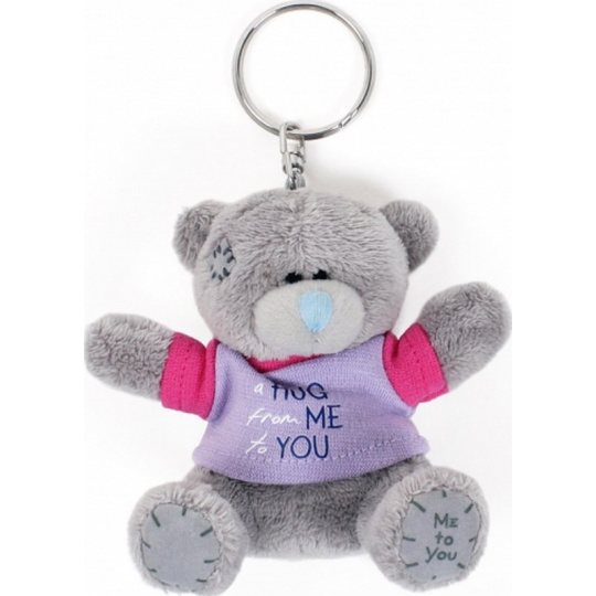 Me to You Klíčenka plyšová Hug fialový 8 cm