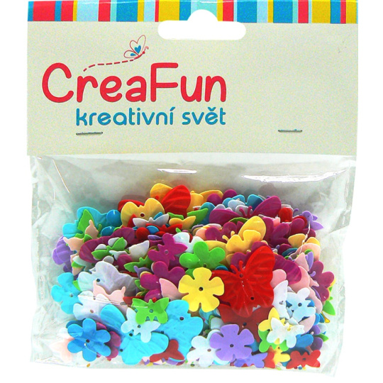 CreaFun Konfety Motýl + Kytka 14 g