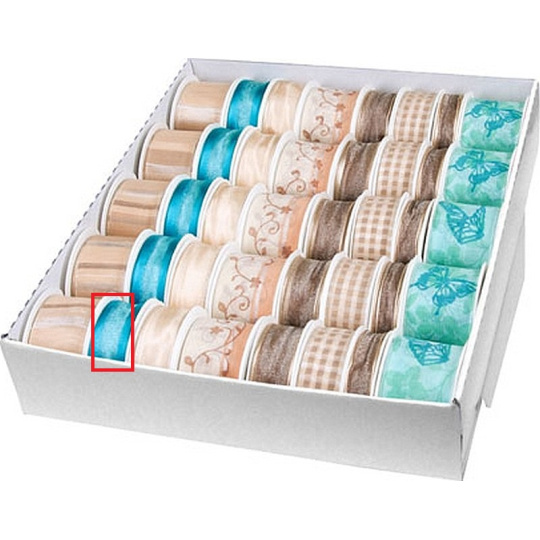 Ditipo Stuha látková s drátkem modrá 3 m x 25 mm