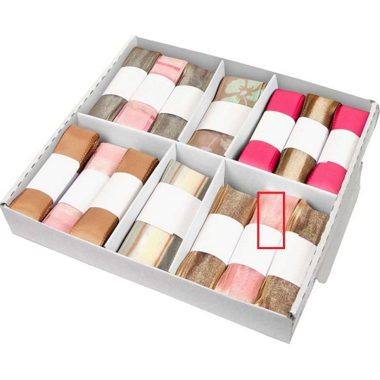 Ditipo Stuha látková Flora starorůžová 3 m x 25 mm