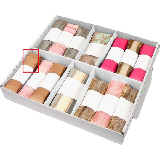 Ditipo Stuha látková Flora světle hnědá 3 m x 25 mm