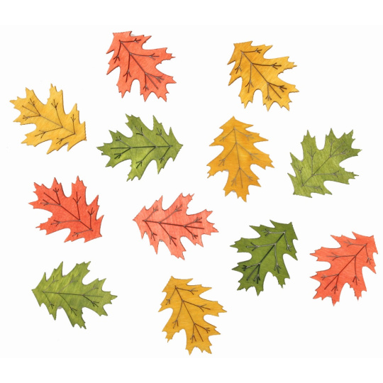 Listy dřevěné 4 cm, 12 kusů