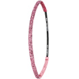 Ivybands Protiskluzová čelenka do vlasů růžová s flitry, unisex, 1 cm