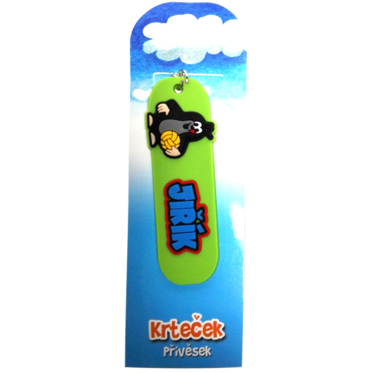 Nekupto Krtečkova dobrodružství Krteček přívěsek jmenný Jiřík