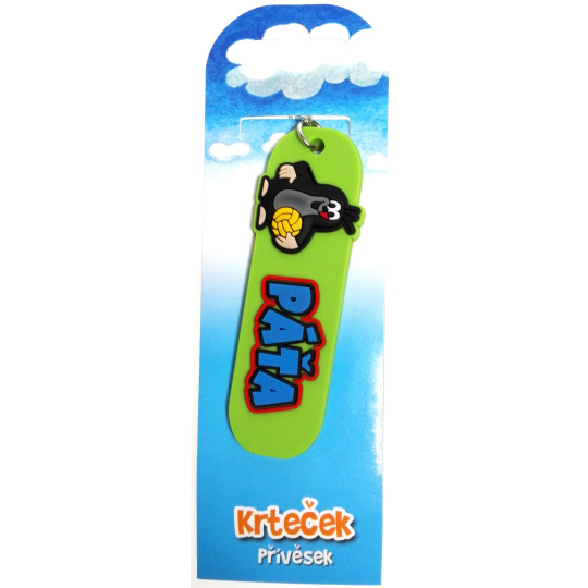 Nekupto Krtečkova dobrodružství Krteček přívěsek jmenný Páťa Nekupto Krtečkova dobrodružství Krteček přívěsek jmenný Páťa