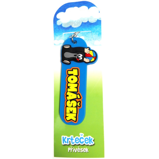 Nekupto Krtečkova dobrodružství Krteček přívěsek jmenný Tomášek