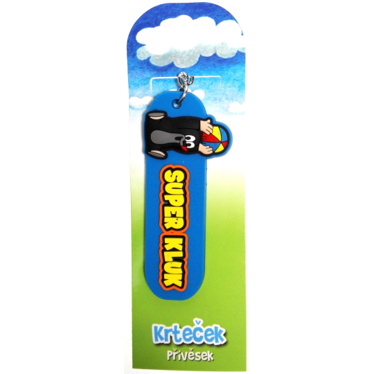 Nekupto Krtečkova dobrodružství Krteček přívěsek s nápisem Super kluk